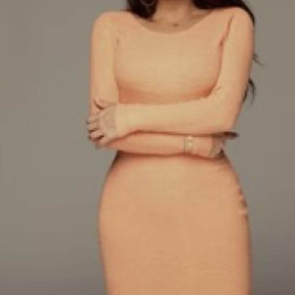 NWT JLux Label Orange Nic Sweater Dress - Small